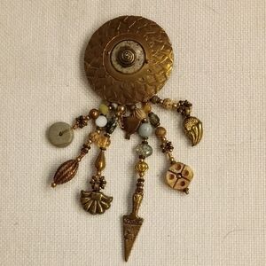 NAVARRO Brooch, Pin, Large, Signed, Gorgeous